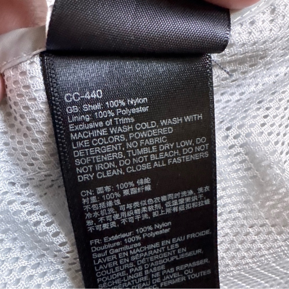 NWOT Marmot G46200 PreCip Women's Light Gray Hooded Rain Jacket Medium Vapor - Picture 9 of 16